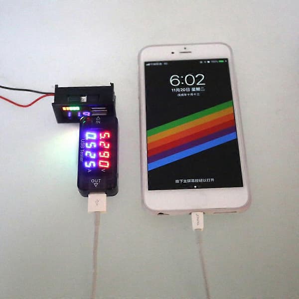 Blå LED Digitalt Display Voltmeter Mini Spenningsmåler Volt Tester Panel For DC 1