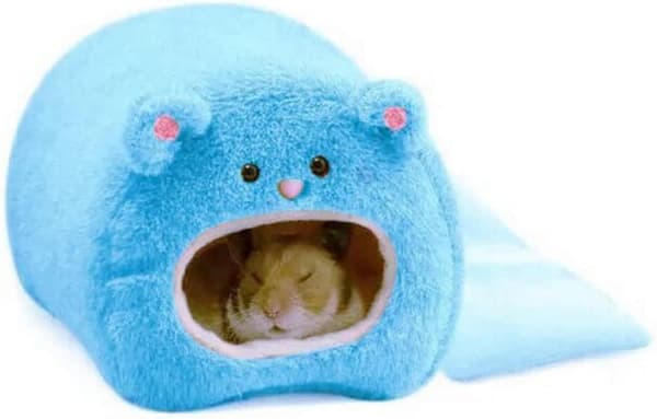 #(Blå) Hamsterhus Seng Blød Hængekøje#