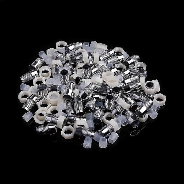 50 Sett 5mm LED-sokkel Assortert Kit Bezel Panel LED Diodeholder Pakning