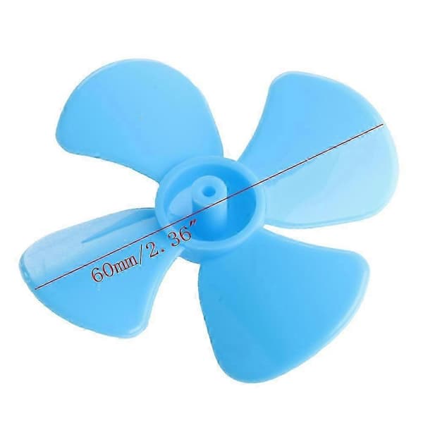 DIY Sæt 6-9V Vindmølle Mikro Motor/ Mini Blå Blad Paddle/ Dioder/ Kabler
