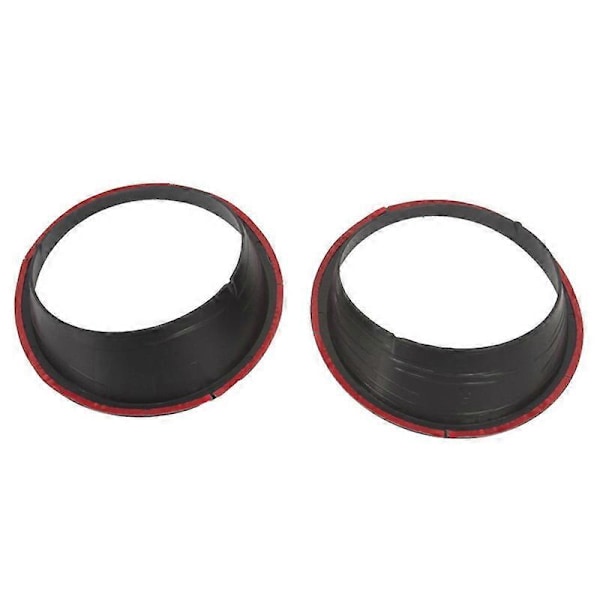 ABS Forlygte Trim Cover Bezel Sort Biltilbehør til Wrangler JK 2007-2017