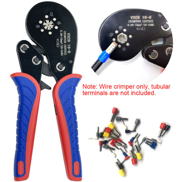 /#/Verktyg för rörklämmor 0,08-16 mm² (28-5 AWG) Pinc/#/