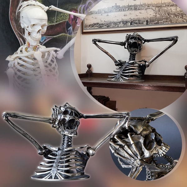 Bryt Reglene Madness Skjelett Byst Skulptur, Bryte Al