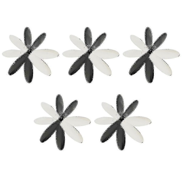 20 stk. propeller luftskrue erstatning til Hubsan X4 H107 tilbehør sort+hvid