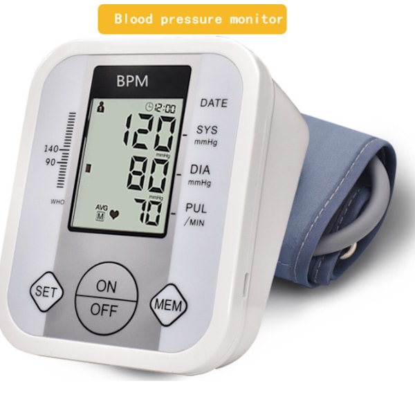 *Arm Blodtrykksmåler, Automatisk Arm Blodtrykksmaskin,*