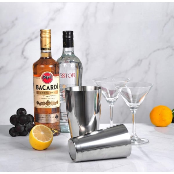 Cocktail Tin On Tin Rustfrit Stål Shaker 28oz/21oz