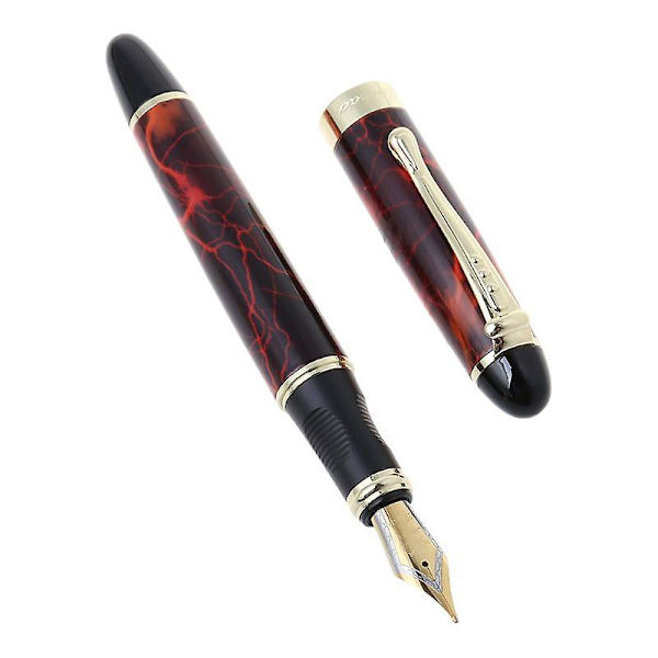 Jinhao X450 Lyxig Fyllpenn för Män Affärsstudent 0,5 mm för Extra Fin Penna