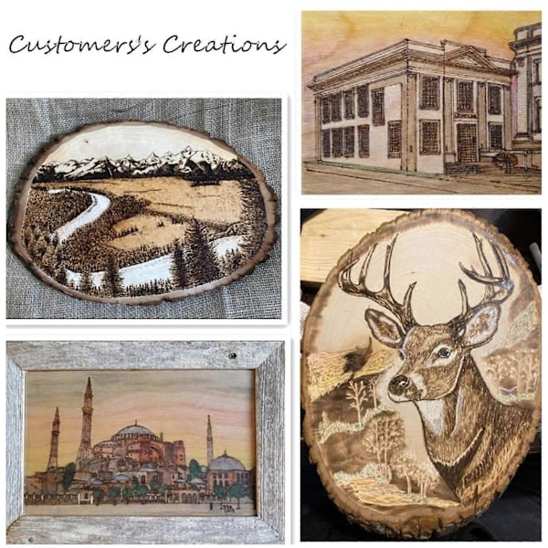 23 stk. Pyrografi Trådspisser Pyrografi Maskinspisser Erstatning Brennespisser