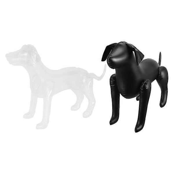 2 st Uppblåsbar Hund Skyltdocka Hundkläder Display Skyltdocka PVC Hund Kläder Skyltdocka