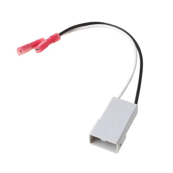 2 stk. bilinteriørdele højttalerledningsnet adapter stik til