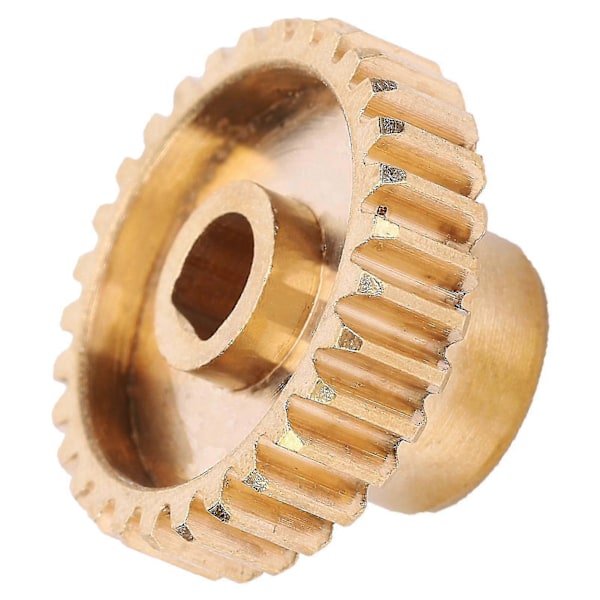 30-hampainen 0,8 Mod messinkinen lieriöhammasratas - 6 mm D-reikä, teollisuusrobottien osat