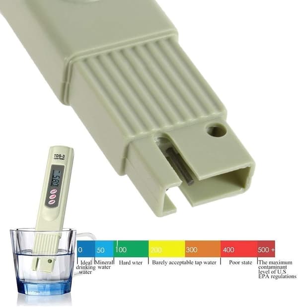 *LCD TDS-3 Meter for Drikkevannskvalitetstester Digital Tempera*