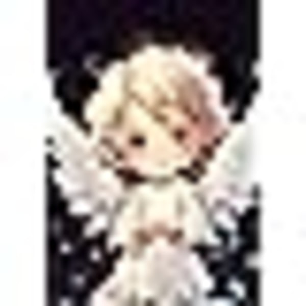 /#/5D diamond painting kit (30*40cm), angel girl/#/