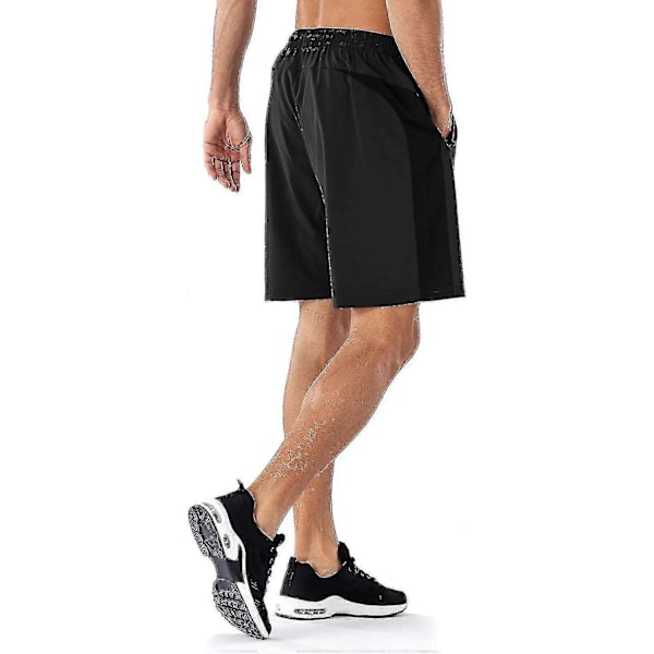 Træningsshorts til mænd, hurtigtørrende atletiske performance shorts