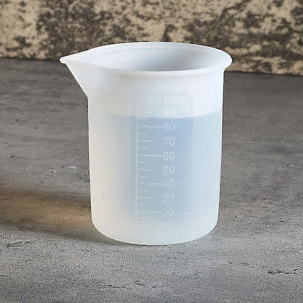 Epoxiharts Silikon Mätkopp Gradient Silikonkopp 150ml Blandningskopp