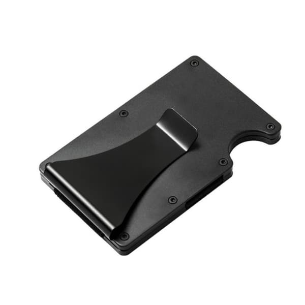 #Pengeklips kredittkortholder med pengeklips RFID NFC-beskyttelse#