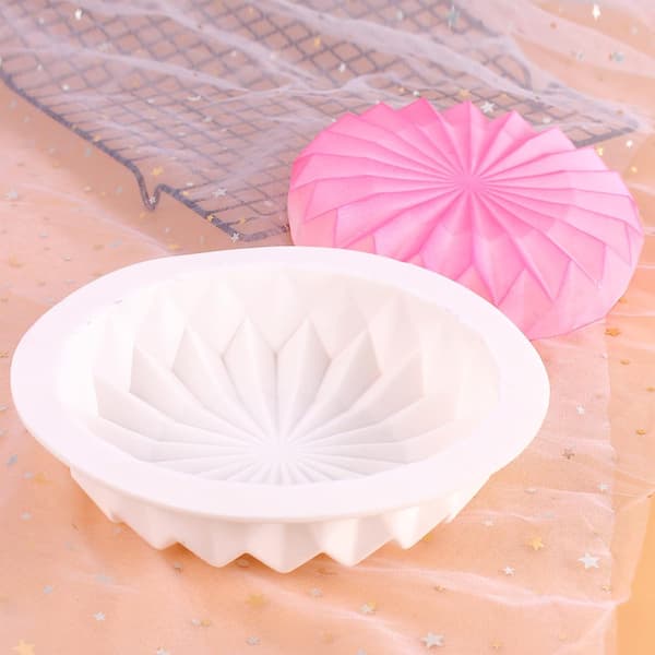 *3D silikone kageform til budding is isterninger gelé mousse fondant*