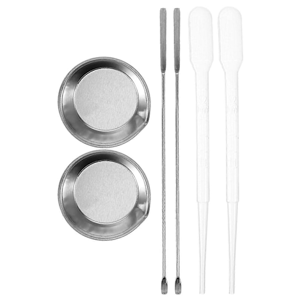 1 Set Hobby Målarbricka Modell Färgläggning Färg Omrörare Droppare DIY Konst Hantverksmaterial