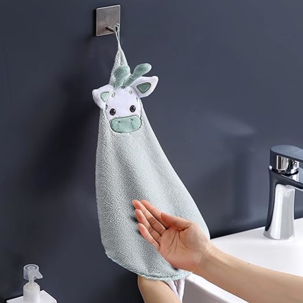 (Grønn) oppvaskhåndkle Gjenbrukbart og lett å rengjøre Absorberende håndkle Dus