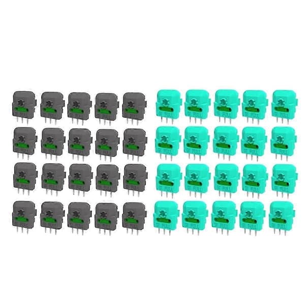 40PCS Hall Joystick Potentiometer Sensor Modul Kit för Konsol Joystick Universal Axis Resistor Mi