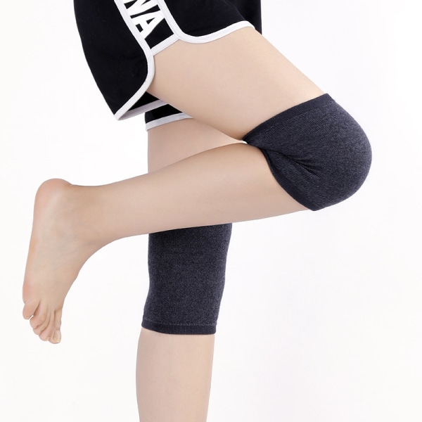#2 st Knäskydd Elastiskt Band Knästöd Elektromagnetisk Terapi Perfekt för Ledvärk Osteoartrit Inflammationer Förstuvningar Svart Grå#
