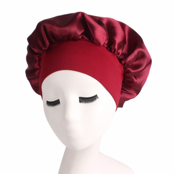 #Natteshue - Satin Hat - Natteshue-Claret-56-58CM#