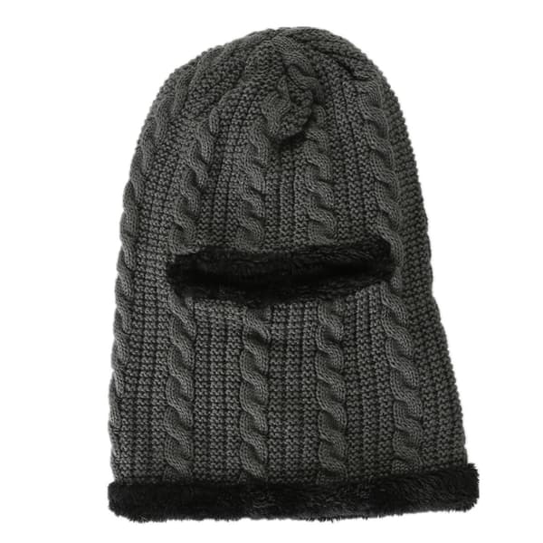 #Vintermössa stickad mössa varm huva halsduk halsmössa#