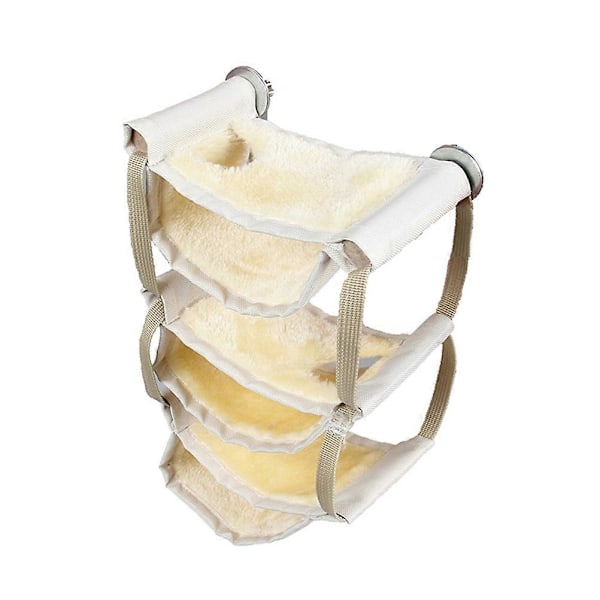 Riippumatto Pieni Eläin Lämmin Sänky Talo Häkki Pesä Hamsterille Chinchillalle Rotalle Gerbiilille (Keltainen)