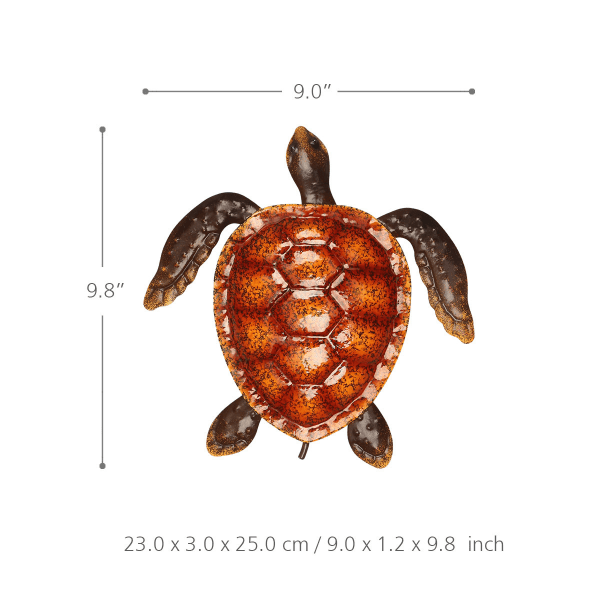 Färgglad liten sköldpadda Väggskjul mjuk inredning
