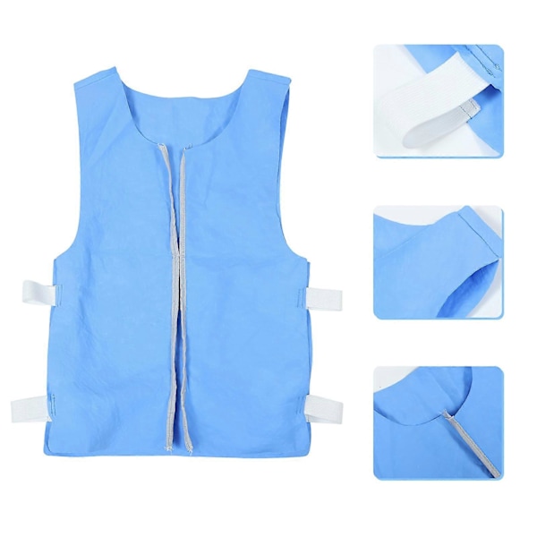 Cool Clothes Kølevest Isvest Til Udendørs Sommer (Lyseblå)