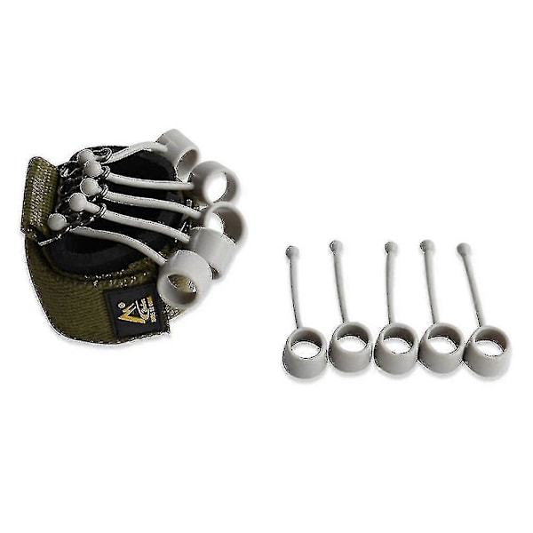 Finger Extensor Exerciser Hand Yoga Motståndsband Styrketränare