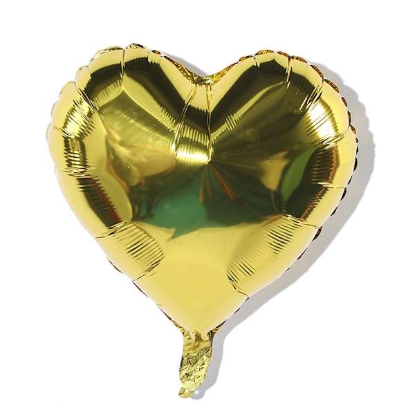 #12 stk. 18 tommer røde hjerteballoner til bryllupsinvitation fødselsdag Valentinsdag bryllupsfest dekoration#