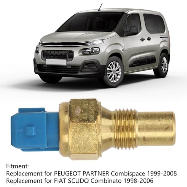 Kylvätsketemperatursensor 9617916180 Exakt Motorkylvätsketemperatursensor Ersättning för PEUGEOT PARTNER Combispace