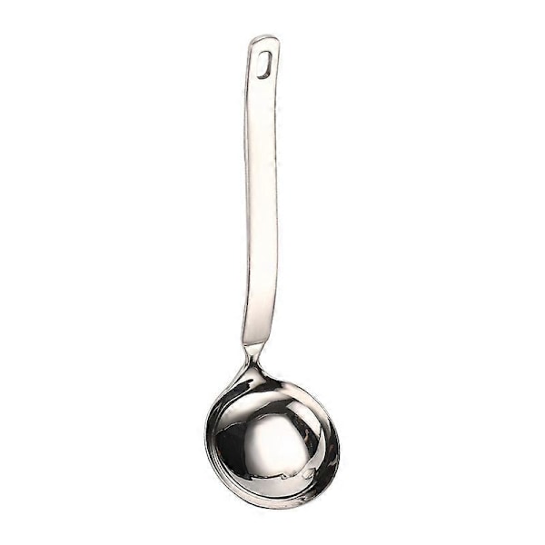 Soppslev Metall SUS304 Rostfritt Stål Slevar Sked Och Slitsad Durkslag Sked Set Liten Soppslev Med Hål Sil Skopa Slevar För Servering Gravy