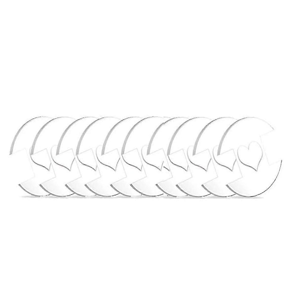 Avtakbare Pom Pom-knapper for luer, 20 stk. Pom Pom-holder Strikkelue Lagingsfesteverktøy, Pomponholdere