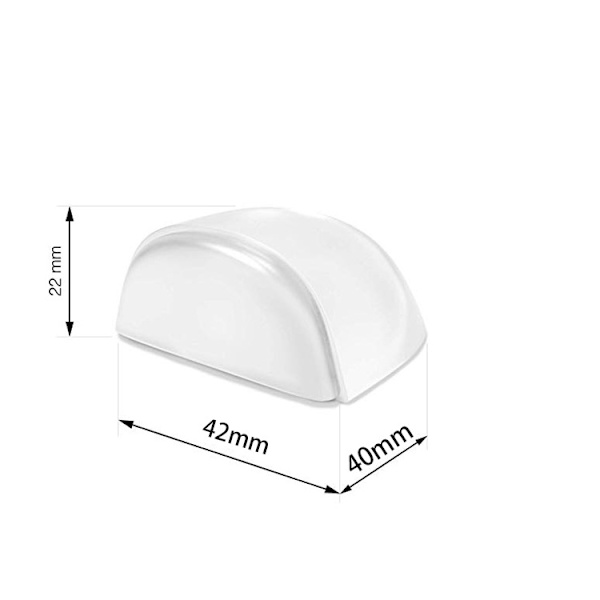 /#/4PCS Dørstopper Selvklebende/#/