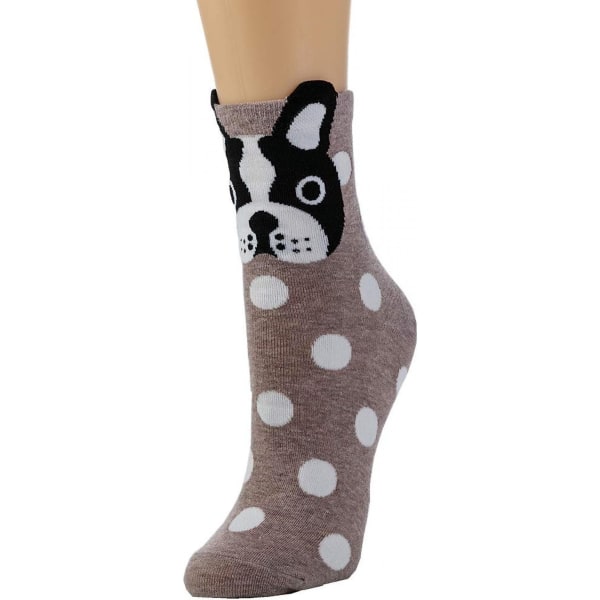 #Vapaa-ajan sukat 5 paria koiraaiheisia sukkia hauska eläinrakkausmuoti#
