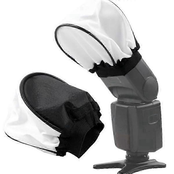 1X Universal Softbox Diffuser för DSLR-kameror, Blixtljus Speedlights Mini Portabel Softbox