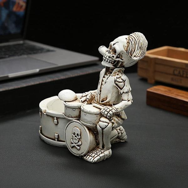 Original Ashtray, Push Ashtray, Tete De Mort Dekoration, Cran