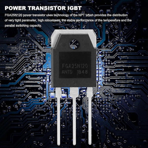 Power Transistor Igbt 1200v 313w Fga25n120