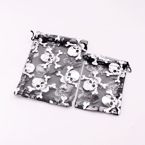 100 stk. Slikposer, Cellofanposer 10 x 14 cm, Halloween Gavepose