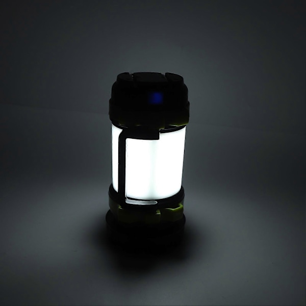 Ladattava kohdevalaisin USB LED Erittäin kirkas kädessä pidettävä retkilyhty kahvalla ulkoiluun, hätätilanteisiin ja patikointiin