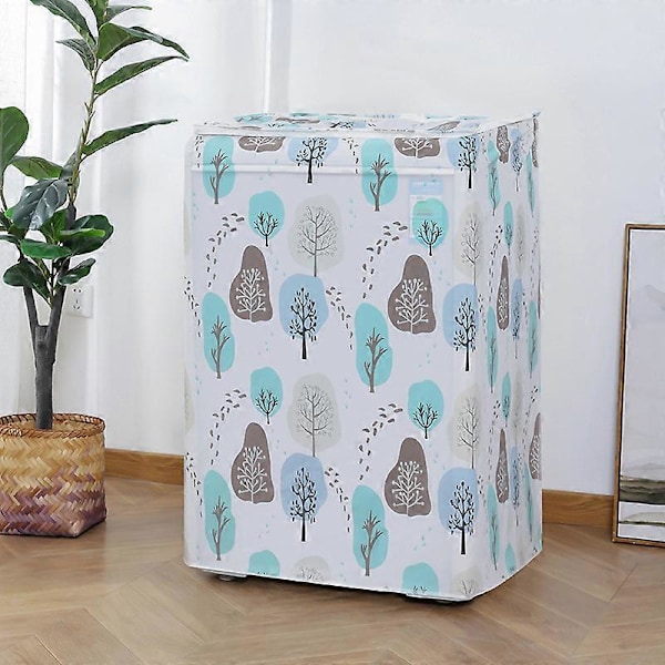 Pyykinpesukoneen suojus ulkokäyttöön, pyykinpesukoneen suojus sisäkäyttöön, vedenpitävä ja pölytiivis pyykinpesukoneen suojus (60*63*87cm)