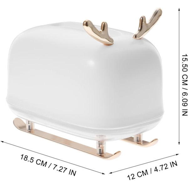 Vävnadslådehållare Sleigh Elk Design Servettpapperslådor Vävnadslåda