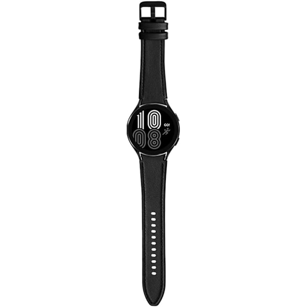 Sort - Passer til Samsung Watch Watch4 Watch5 silikone rem 46