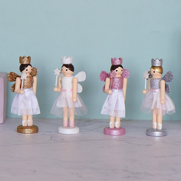 Nøddeknækker Hængende Ornament Figurer – Fe Balletdansere G