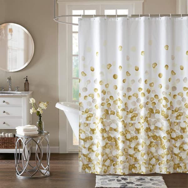 *Dusjforheng 180 x 180 cm Polyester Dusjgardiner Mugg Proo*