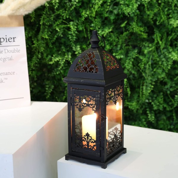 /#/Decorative Candle Lantern 38 cm High Metal Candle Lanterns Vinta/#/