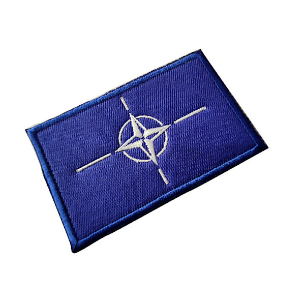/#/15er-Pack Nato Flag Cloth Patch Besticktes Abzeichen Velcro（1）/#/