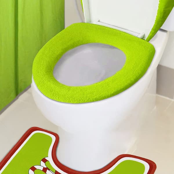 #4-delt jule-Grinch-toalettsete-sett#